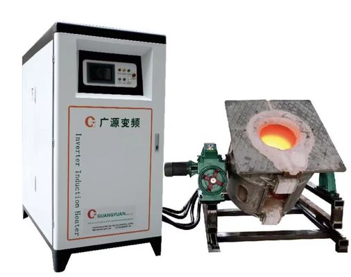 Orta Frekanslı İndüksiyonlu Eritme Makinesi 500KW DSP Elektrikli İndüksiyon Ocağı