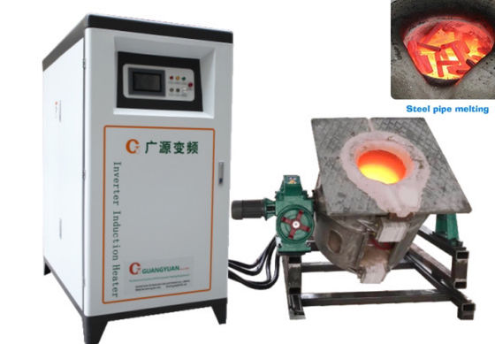 Dokunmatik Ekran İndüksiyon Eritme Makinesi 200KW 380V Çok Fonksiyonlu