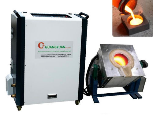 Altın Bakır Gümüşü Eritmek İçin Enerji Tasarruflu İndüksiyon Metal Eritme Fırını