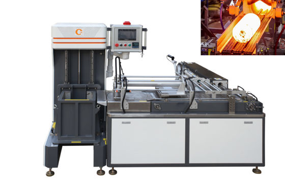 100mm Çelik Çubuk Isıtma için 20KHZ Orta Frekanslı İndüksiyon Dövme Makinesi