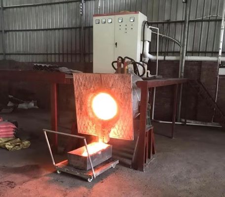 Yüksek sıcaklıklı indüksiyon ısıtma makinesi Max. Temperatür 1800C IGBT kontrol sistemi